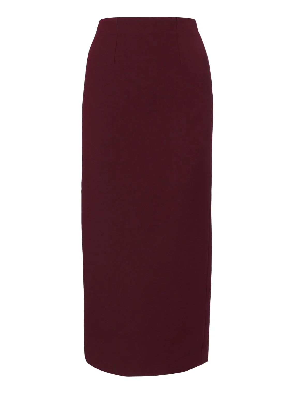Crêpe pencil skirt