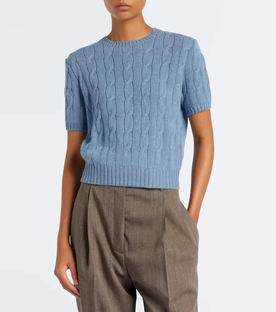 Ralph Lauren Collection Cable-knit cashmere sweater | Thumbnail 3