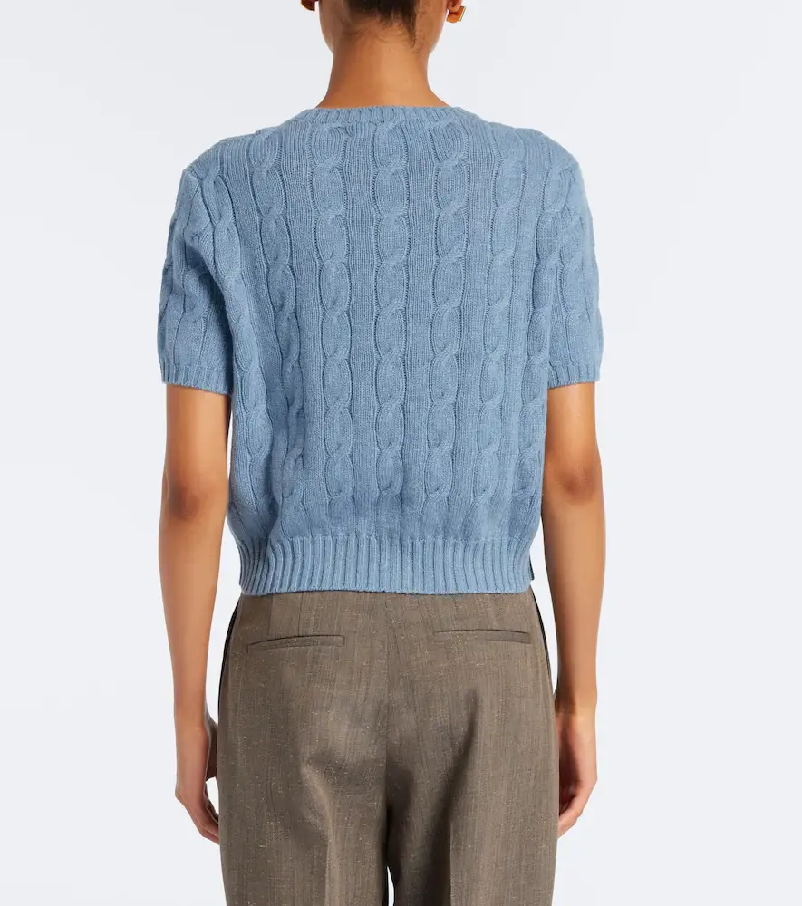 Ralph Lauren Collection Cable-knit cashmere sweater | Thumbnail 4