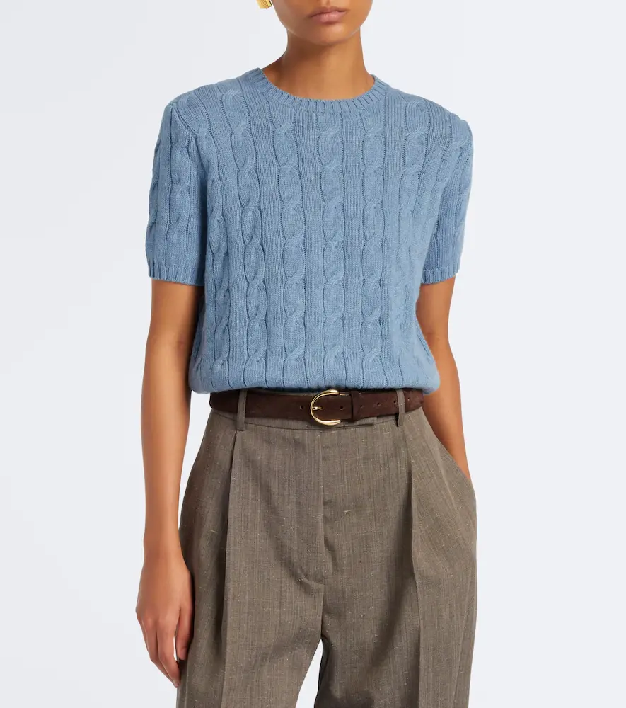 Ralph Lauren Collection Cable-knit cashmere sweater | Thumbnail 6