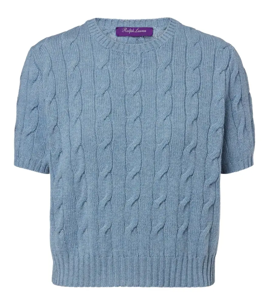 Ralph Lauren Collection Cable-knit cashmere sweater | Image 1 Ralph Lauren Collection Cable-knit cashmere sweater | Image 1