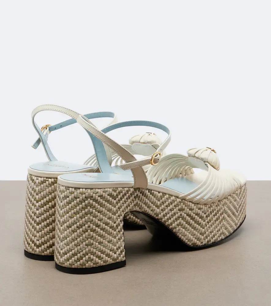 Valentino Garavani Caur Royal leather platform sandals | Thumbnail 2 Valentino Garavani Caur Royal leather platform sandals | Thumbnail 2