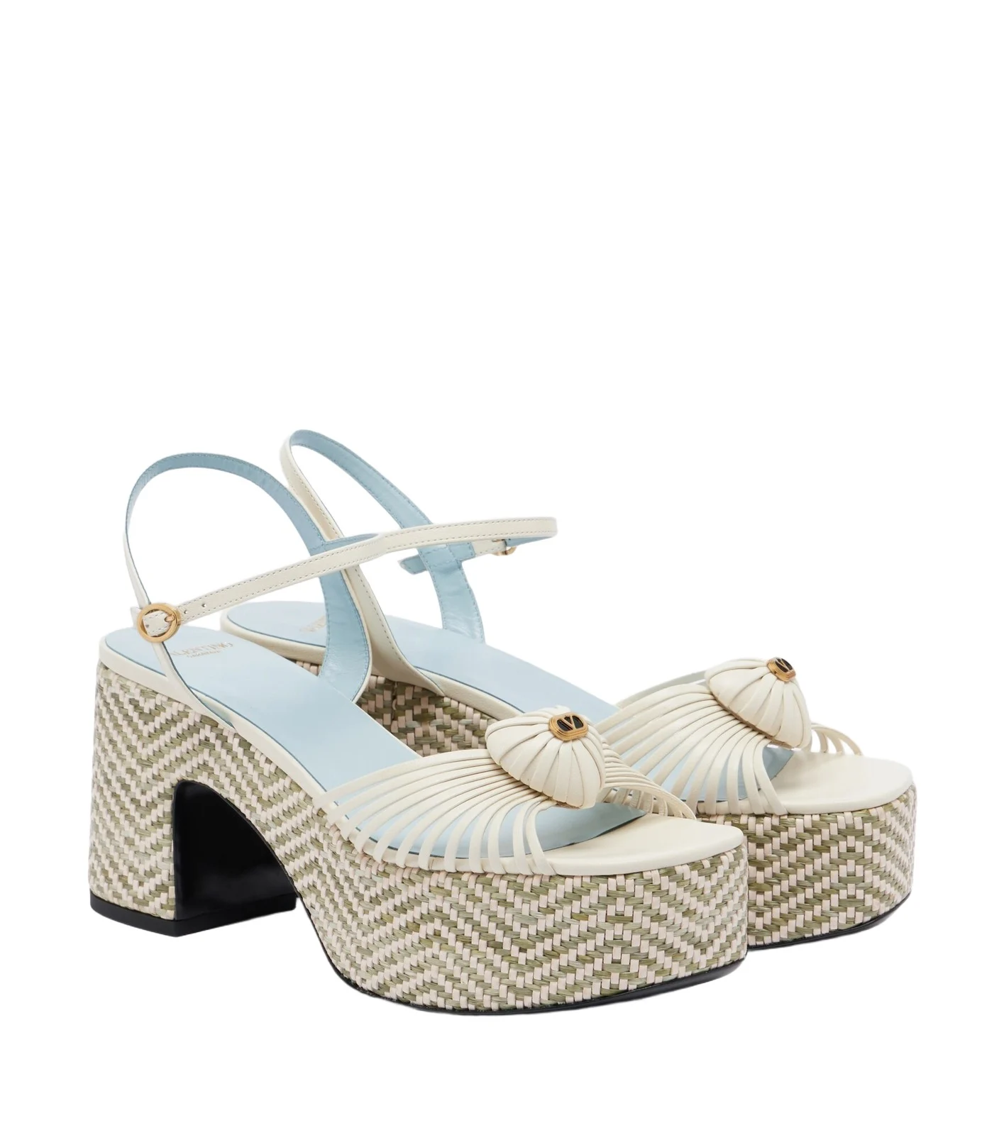 Coeur Royal leather platform sandals Coeur Royal leather platform sandals