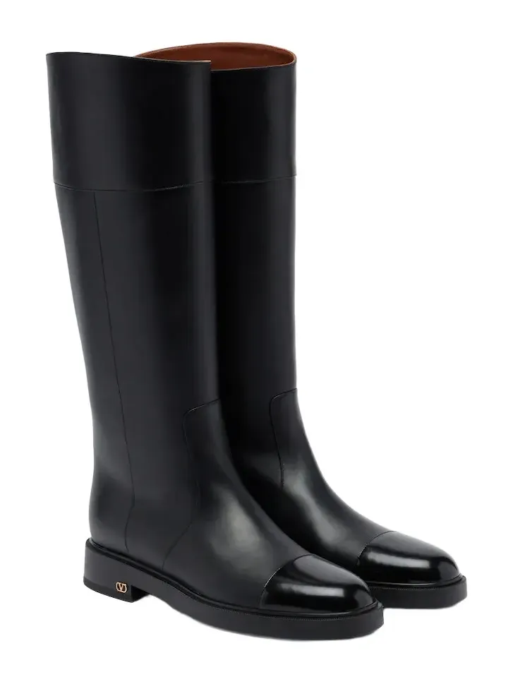 Zimmy leather knee-high boots Zimmy leather knee-high boots