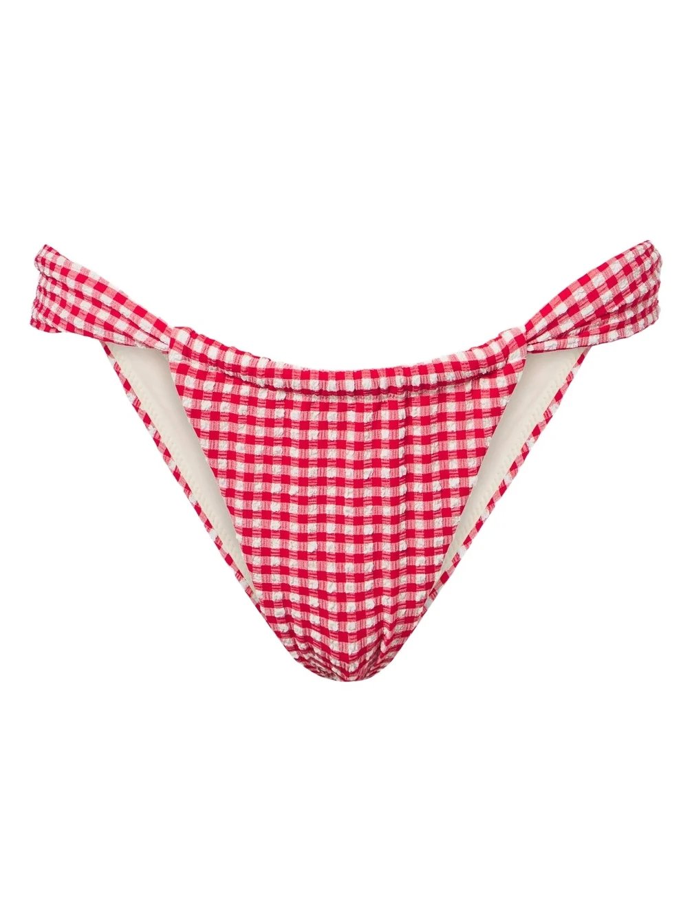 Montce Sandra gingham bikini bottoms