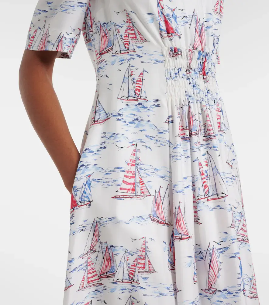 Emilia Wickstead Khloe printed wool midi dress | Thumbnail 2 Emilia Wickstead Khloe printed wool midi dress | Thumbnail 2