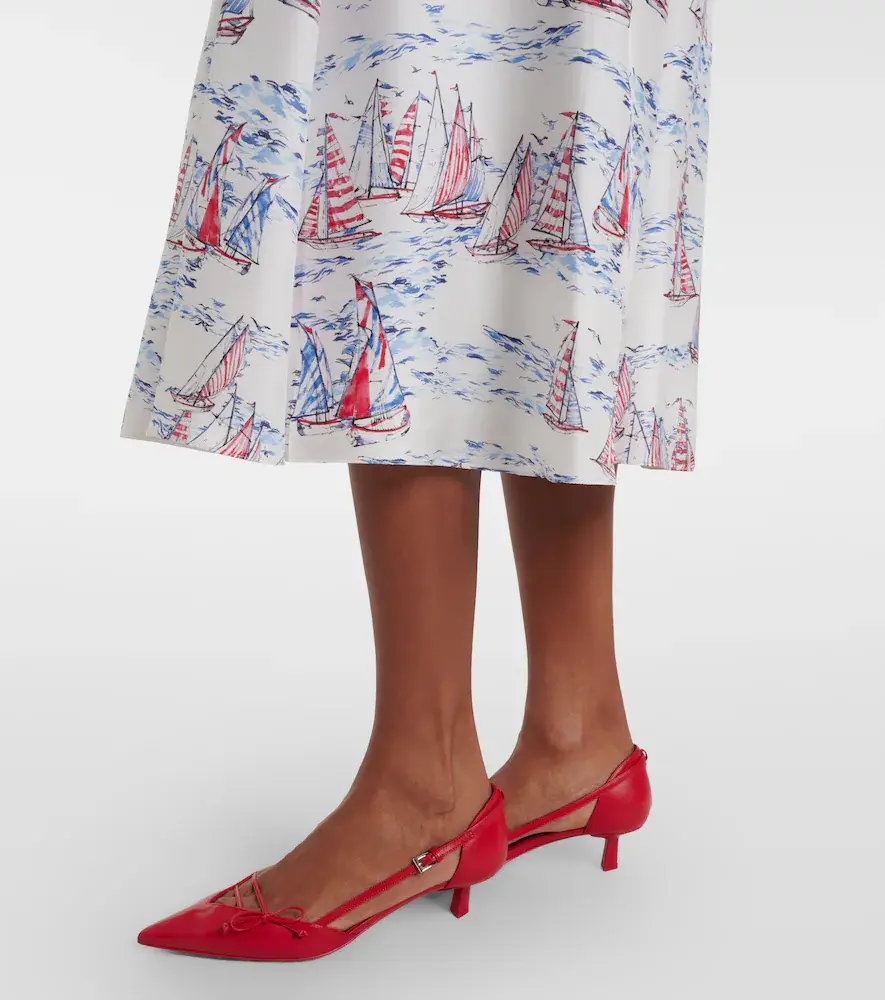 Emilia Wickstead Khloe printed wool midi dress | Thumbnail 5 Emilia Wickstead Khloe printed wool midi dress | Thumbnail 5