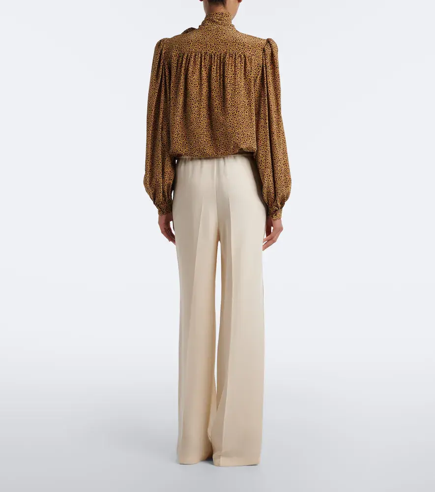 Valentino Garavani Cady Couture wide-leg pants | Thumbnail 3 Valentino Garavani Cady Couture wide-leg pants | Thumbnail 3