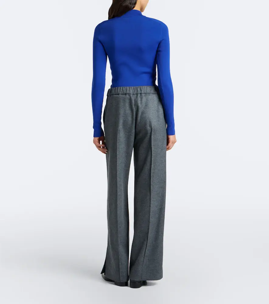 Jil Sander Wool wide-leg pants | Thumbnail 5