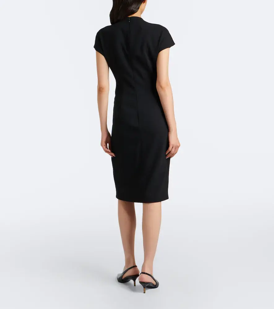 Jil Sander Cutout virgin wool minidress | Thumbnail 4 Jil Sander Cutout virgin wool minidress | Thumbnail 4