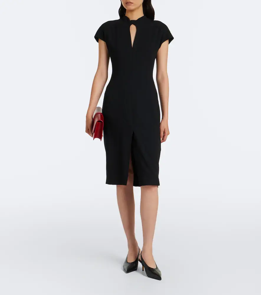 Jil Sander Cutout virgin wool minidress | Thumbnail 5 Jil Sander Cutout virgin wool minidress | Thumbnail 5