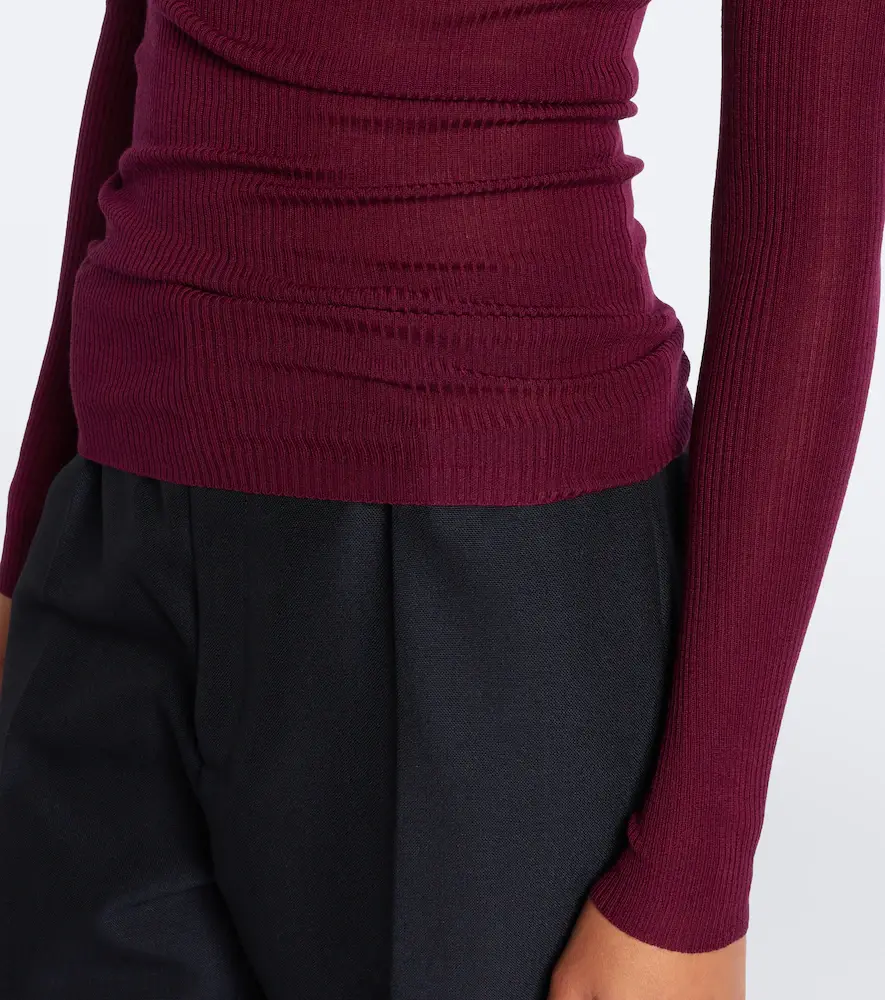 Jil Sander Ribbed-knit wool sweater | Thumbnail 4