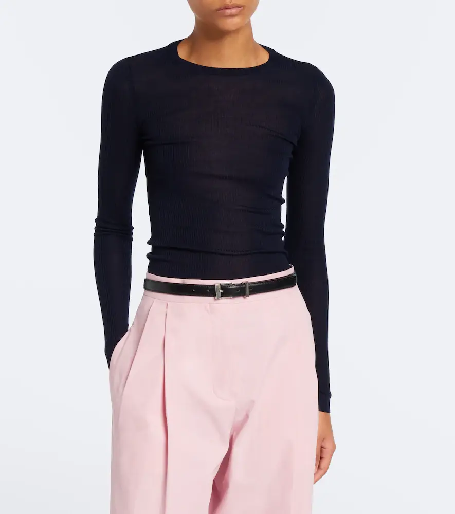 Jil Sander Ribbed-knit wool sweater | Thumbnail 5 Jil Sander Ribbed-knit wool sweater | Thumbnail 5