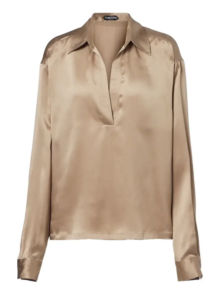 Tom Ford Silk satin blouse