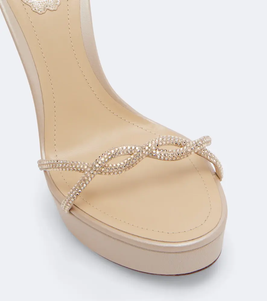 René Caovilla Margot embellished platform sandals | Thumbnail 4 René Caovilla Margot embellished platform sandals | Thumbnail 4