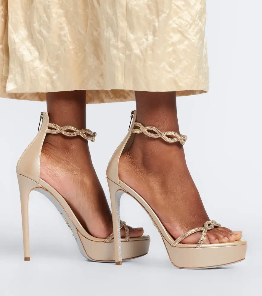 René Caovilla Margot embellished platform sandals | Thumbnail 5 René Caovilla Margot embellished platform sandals | Thumbnail 5