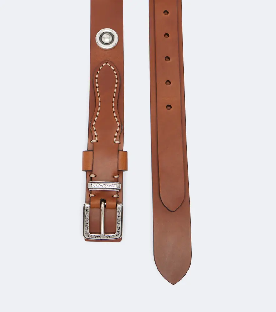 Etro Studded leather belt | Thumbnail 2