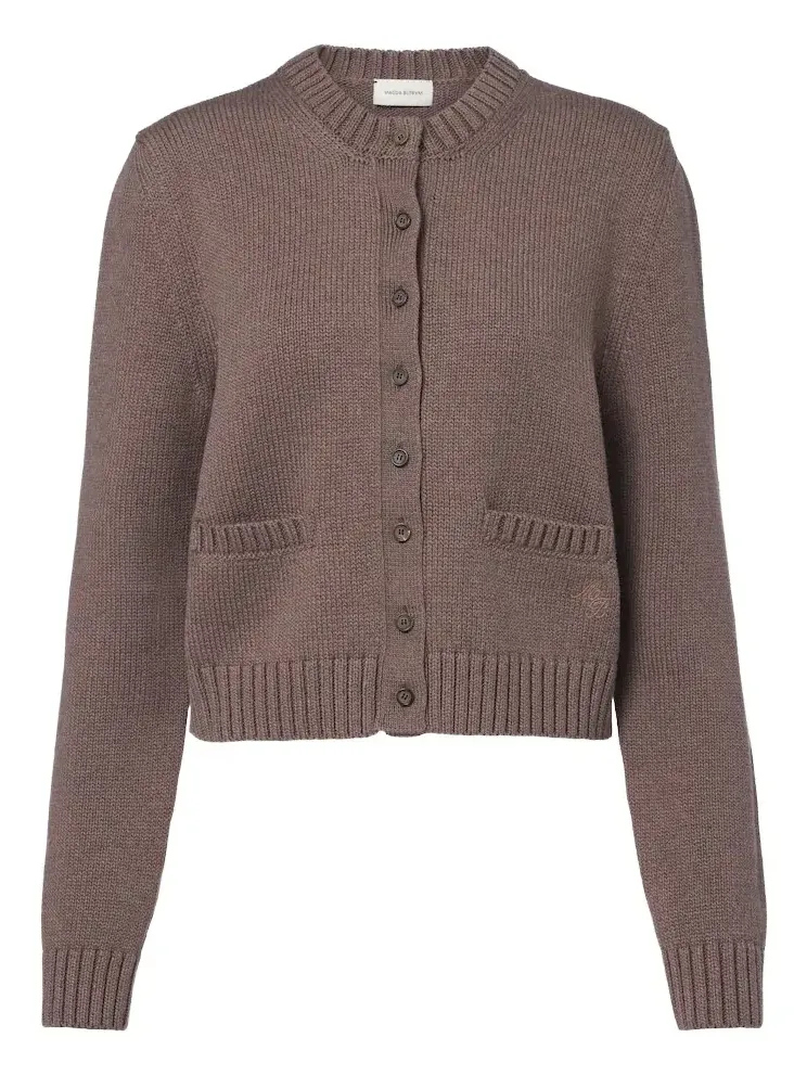 Ribbed-knit cotton cardigan Ribbed-knit cotton cardigan