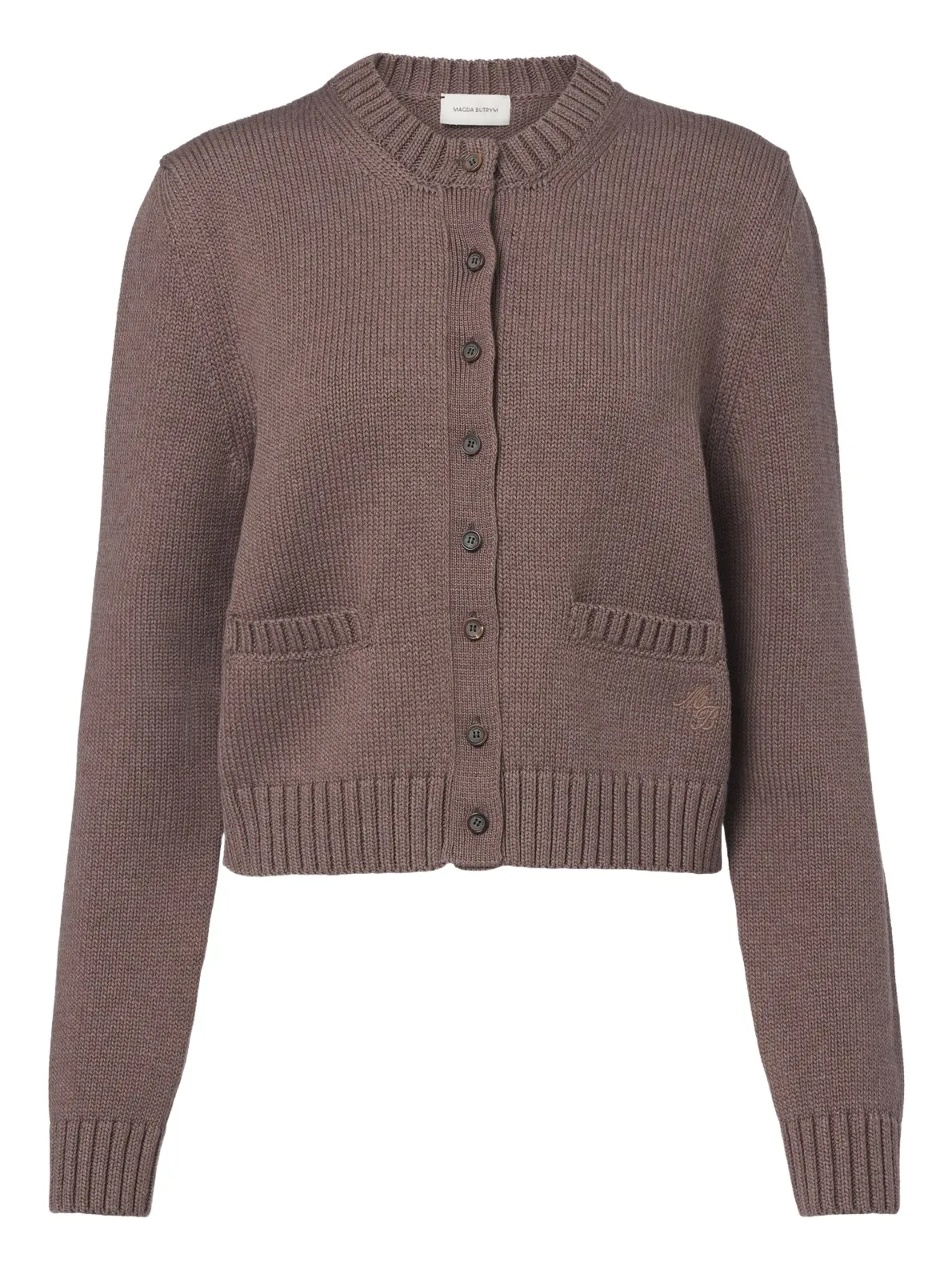 Ribbed-knit cotton cardigan Ribbed-knit cotton cardigan