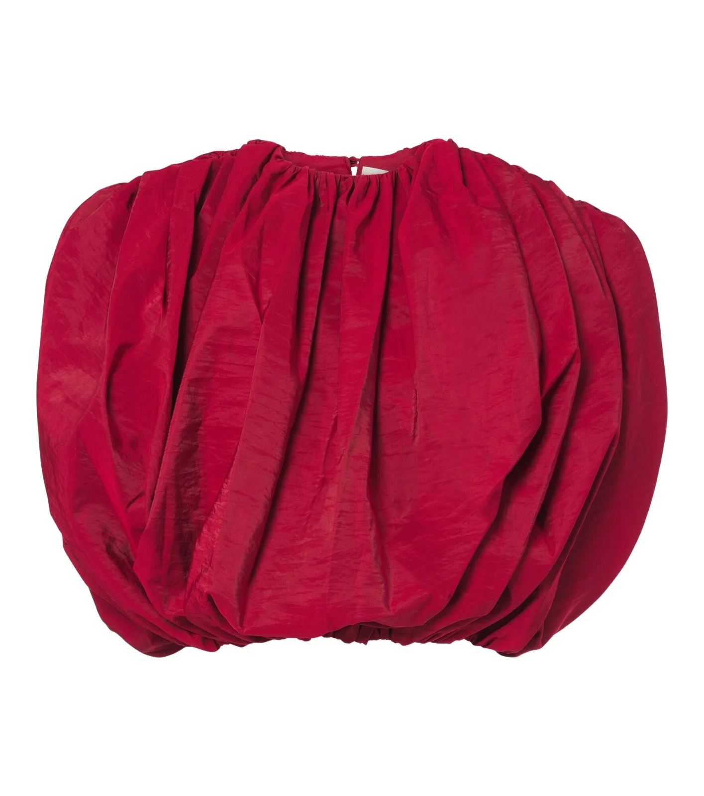 Silk-blend taffeta crop top Silk-blend taffeta crop top
