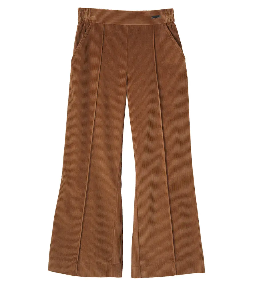 MONNALISA Cotton corduroy flared pants | Image 1 MONNALISA Cotton corduroy flared pants | Image 1