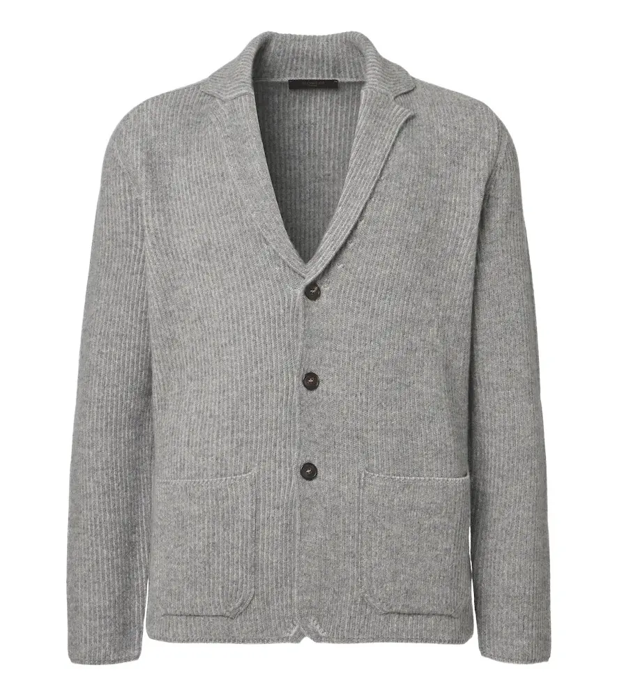 Incotex Virgin wool cardigan | Image 1 Incotex Virgin wool cardigan | Image 1