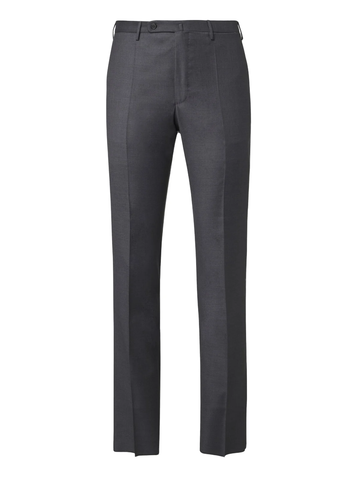 Virgin wool flannel slim pants