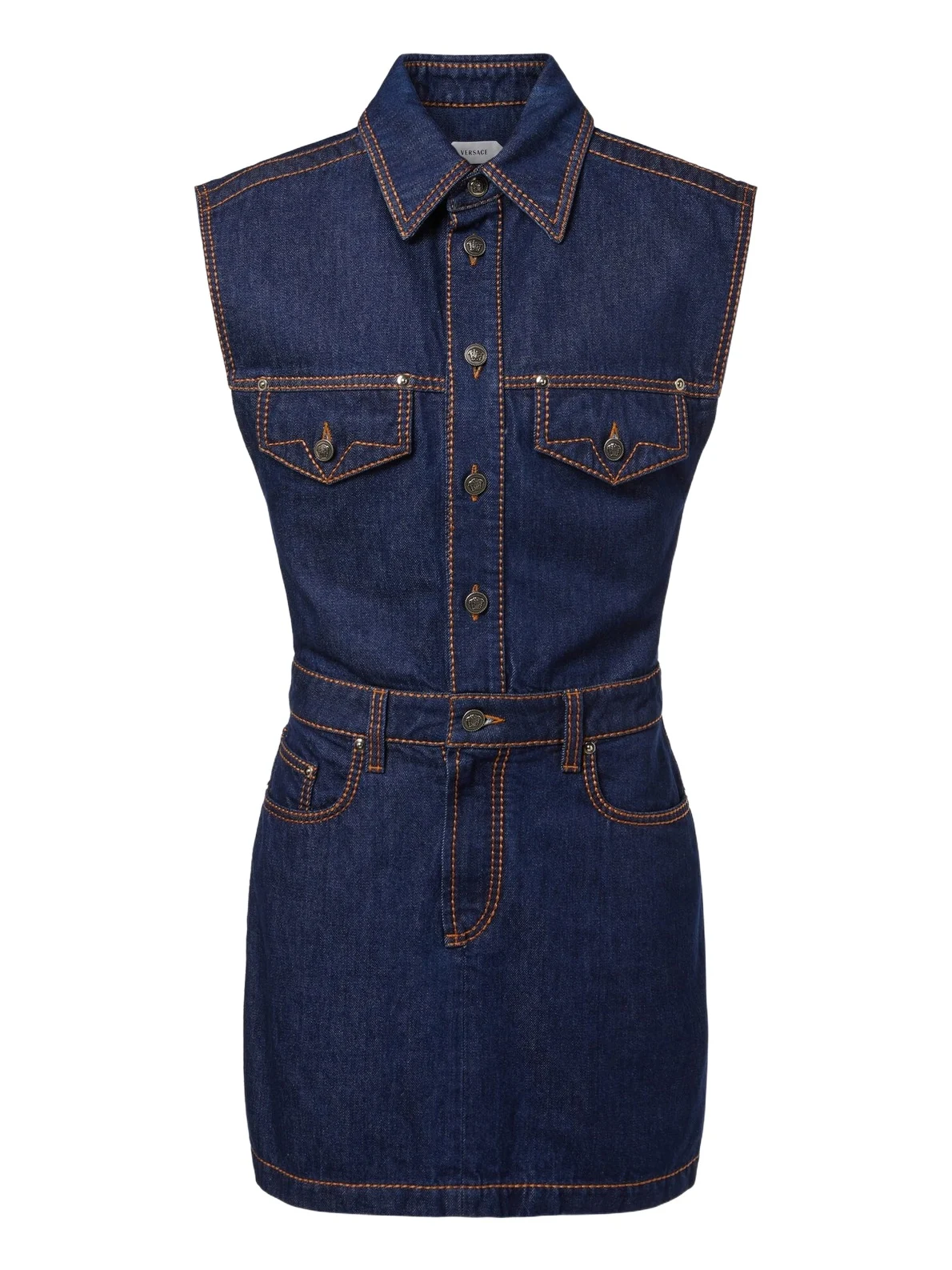 Denim minidress Denim minidress