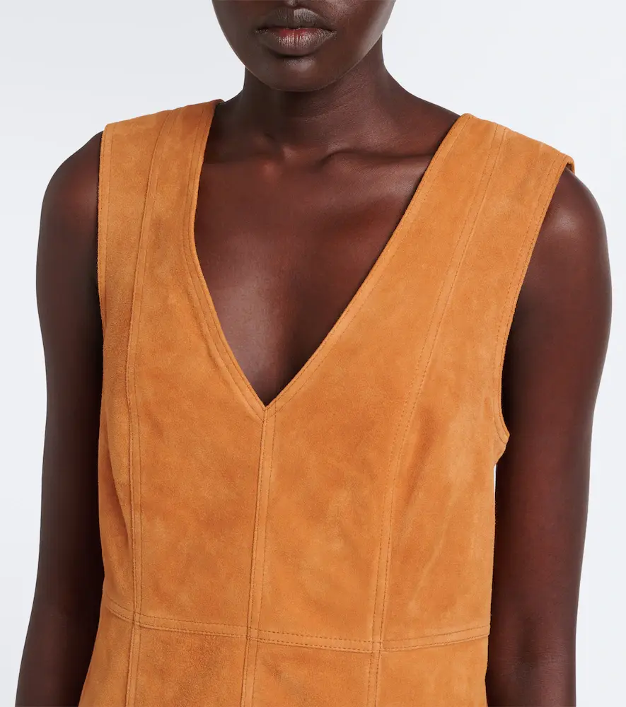 Ulla Johnson Sloane suede minidress | Thumbnail 4 Ulla Johnson Sloane suede minidress | Thumbnail 4