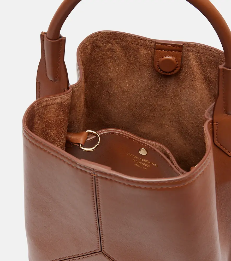 Victoria Beckham Victoria Medium leather bucket bag | Thumbnail 2
