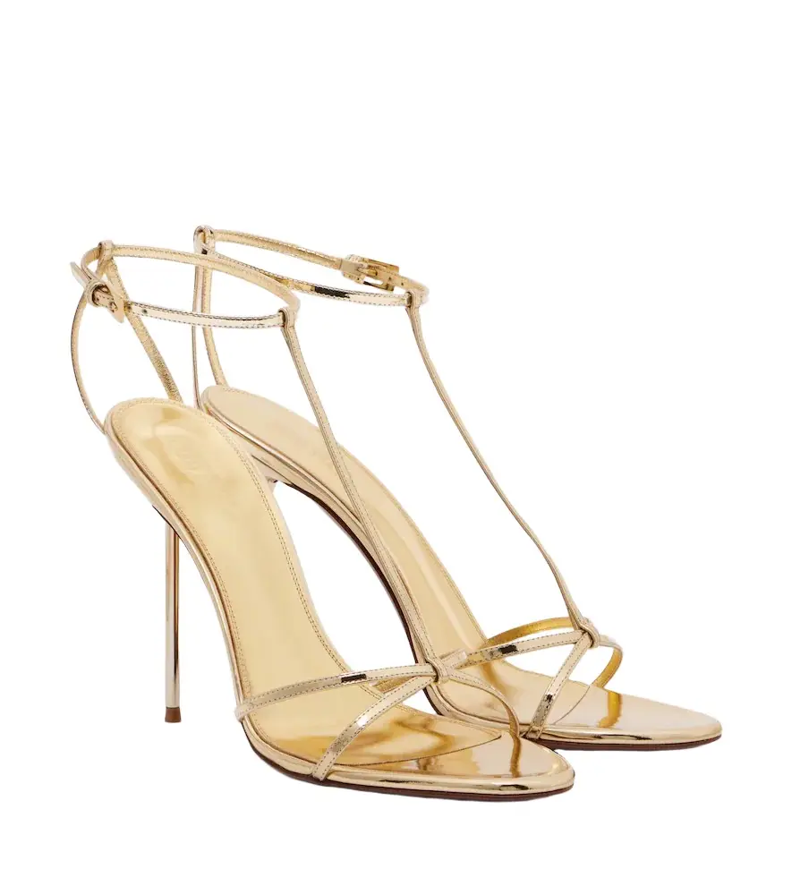 Paris Texas Lidia metallic patent leather sandals | Image 1 Paris Texas Lidia metallic patent leather sandals | Image 1