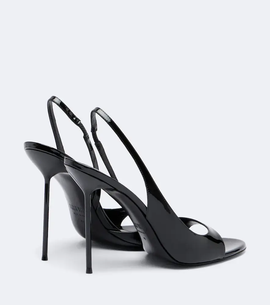 Paris Texas Lidia patent leather slingback sandals | Thumbnail 4 Paris Texas Lidia patent leather slingback sandals | Thumbnail 4