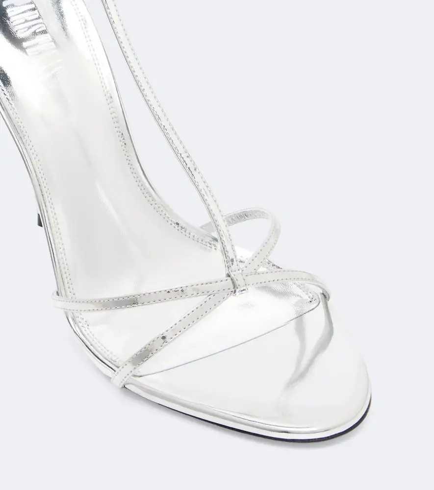 Paris Texas Lidia metallic patent leather sandals | Thumbnail 2 Paris Texas Lidia metallic patent leather sandals | Thumbnail 2