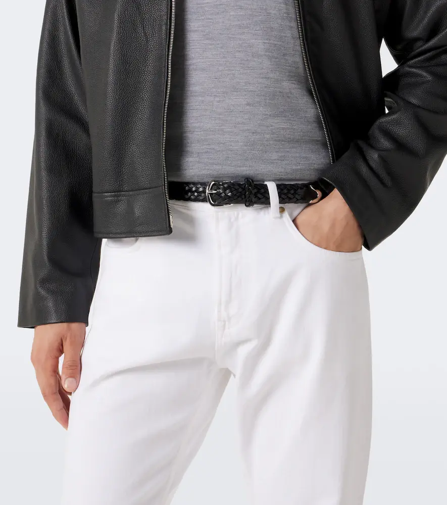 Lardini Braided leather belt | Thumbnail 3