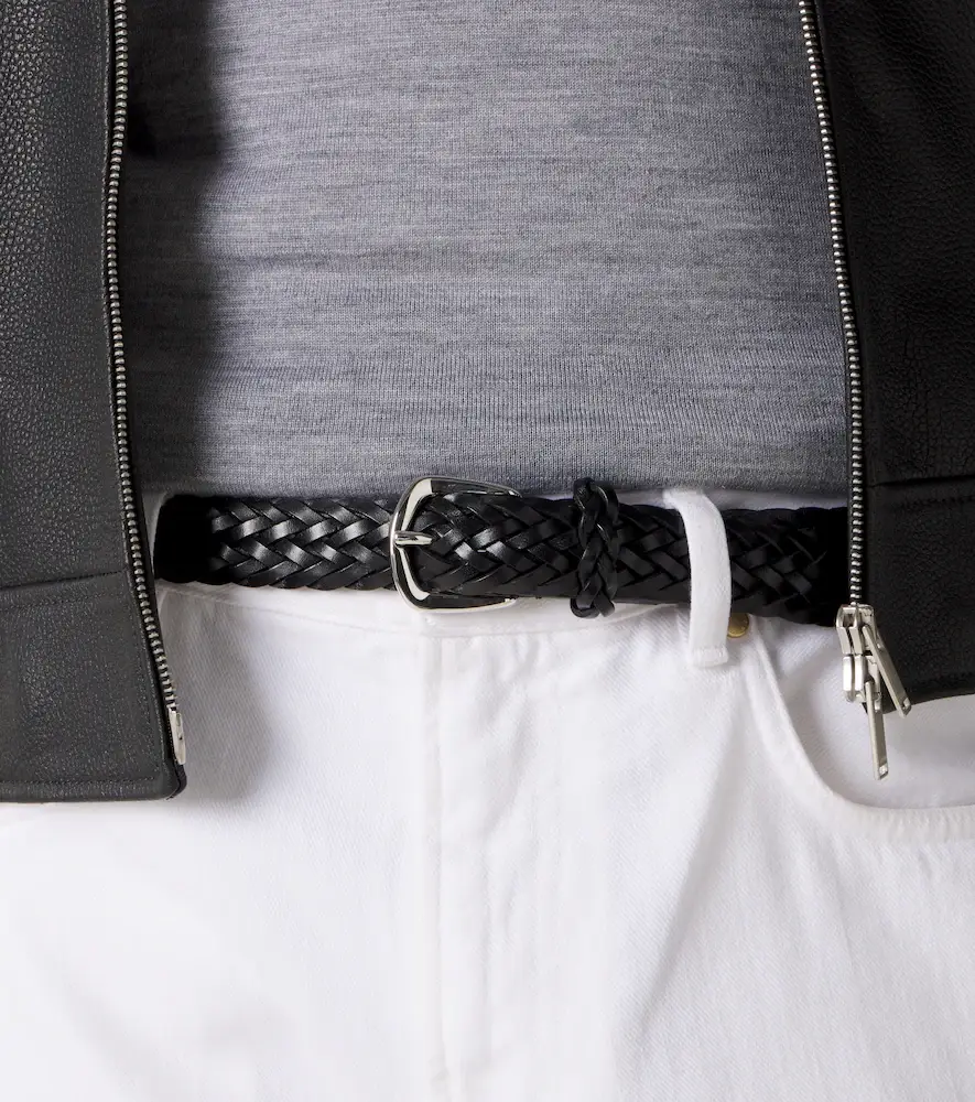 Lardini Braided leather belt | Thumbnail 4