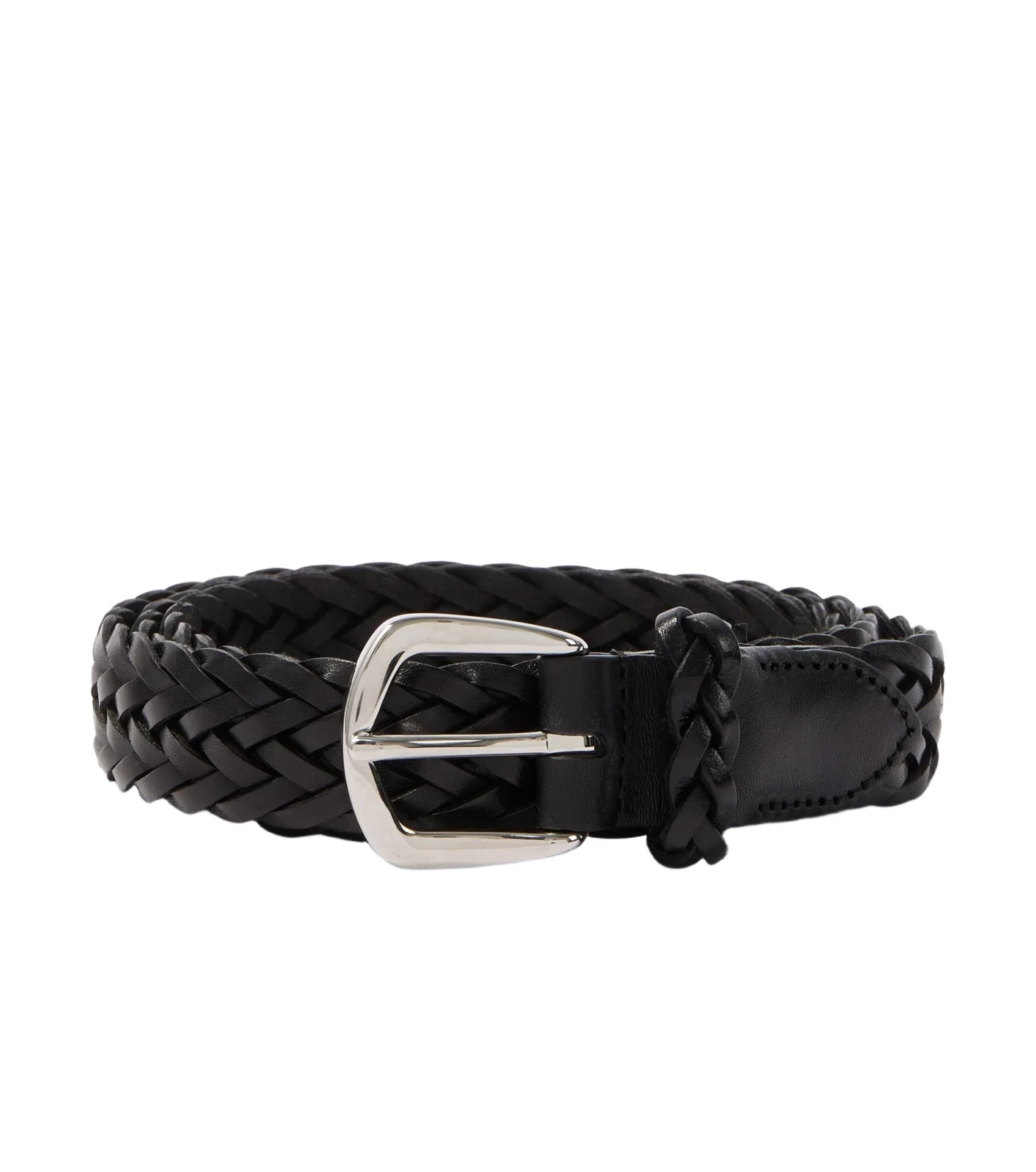 Lardini Braided leather belt