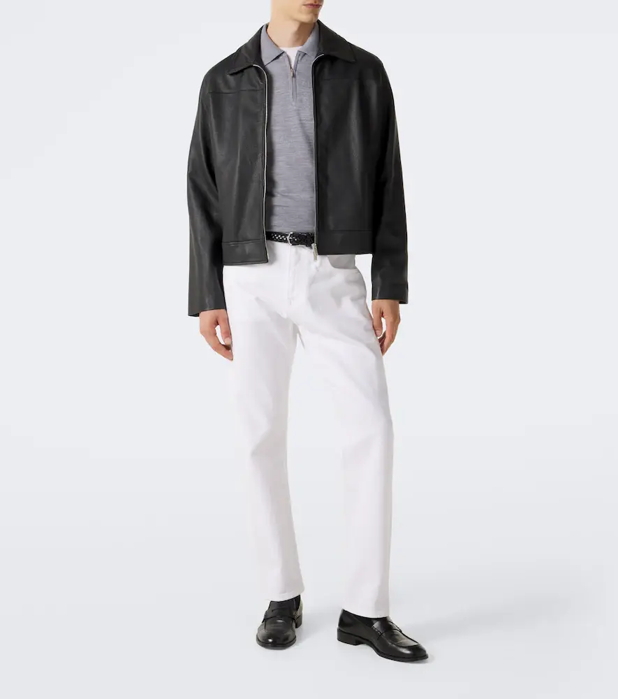 Lardini Wool, silk, and cashmere polo sweater | Thumbnail 3 Lardini Wool, silk, and cashmere polo sweater | Thumbnail 3