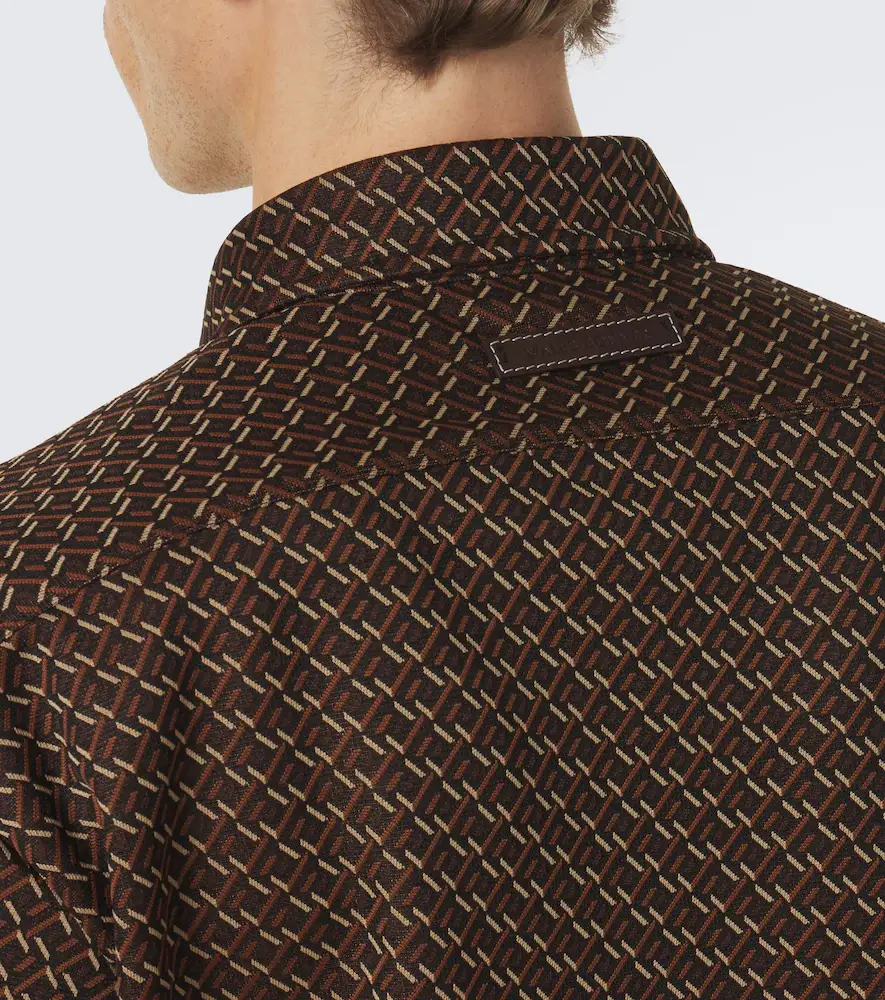 Wales Bonner Doshi jacquard shirt | Thumbnail 2 Wales Bonner Doshi jacquard shirt | Thumbnail 2
