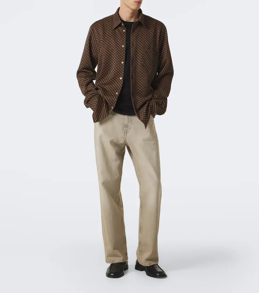 Wales Bonner Doshi jacquard shirt | Thumbnail 4 Wales Bonner Doshi jacquard shirt | Thumbnail 4