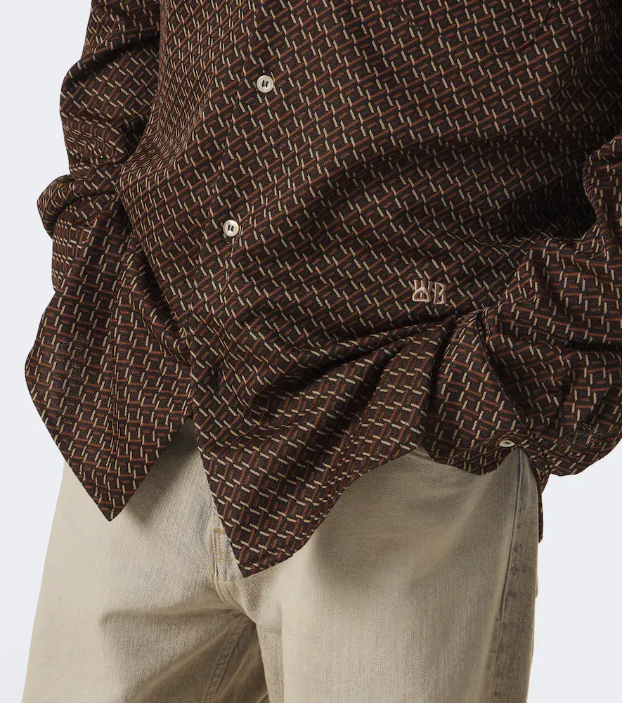 Wales Bonner Doshi jacquard shirt | Thumbnail 6 Wales Bonner Doshi jacquard shirt | Thumbnail 6