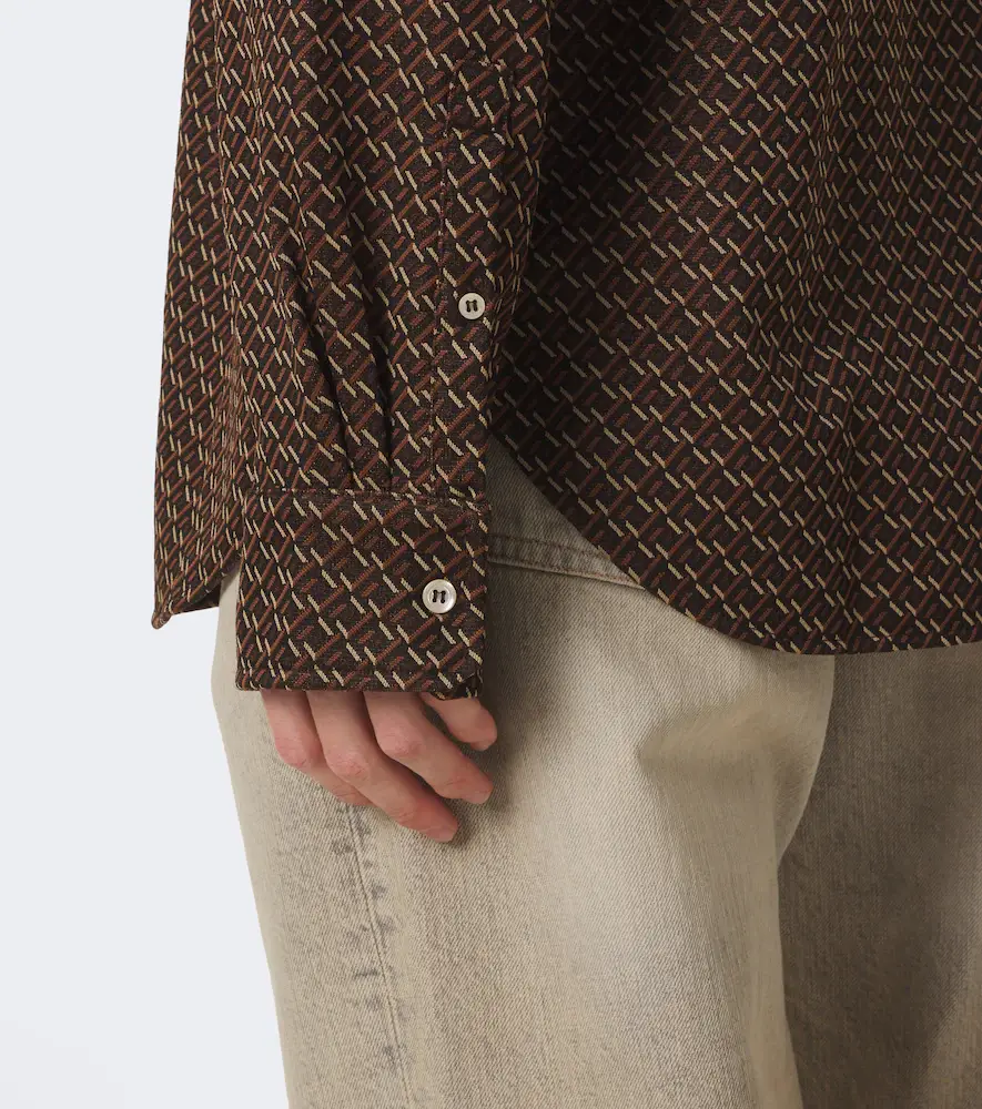 Wales Bonner Doshi jacquard shirt | Thumbnail 7 Wales Bonner Doshi jacquard shirt | Thumbnail 7