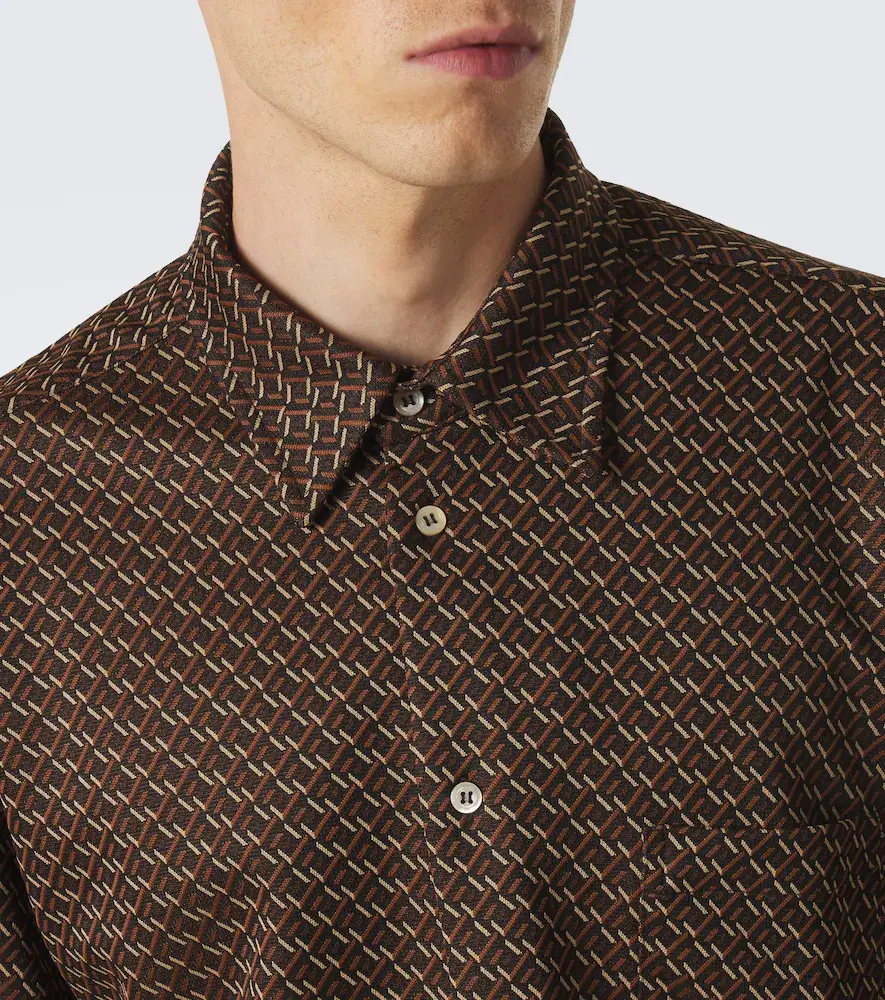 Wales Bonner Doshi jacquard shirt | Thumbnail 8 Wales Bonner Doshi jacquard shirt | Thumbnail 8