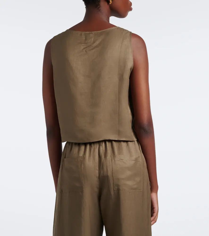 LESET Daniel crop top | Thumbnail 3