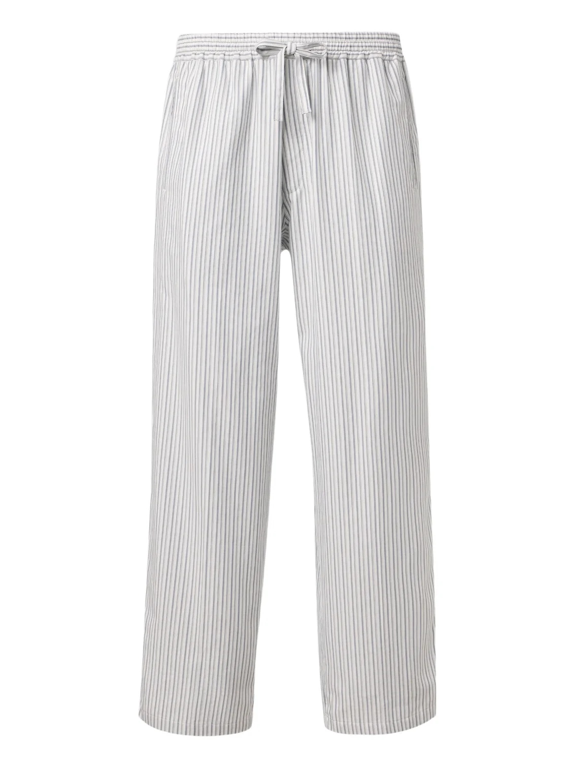 Julian striped cotton wide-leg pants Julian striped cotton wide-leg pants