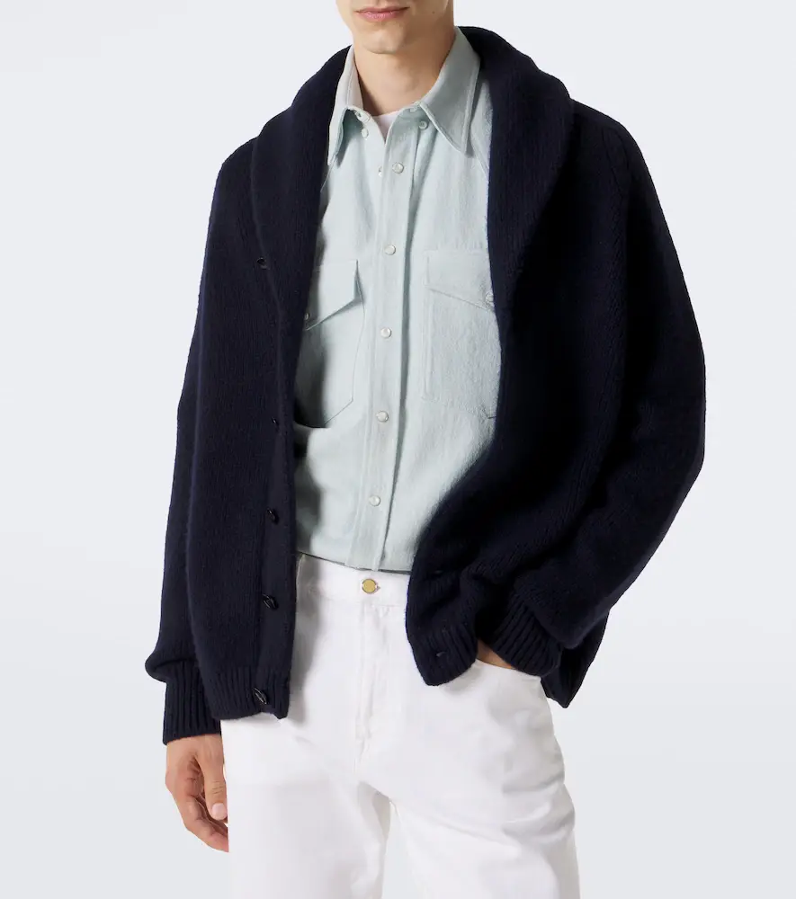 UMIT BENAN Montana cashmere and silk cardigan | Thumbnail 4 UMIT BENAN Montana cashmere and silk cardigan | Thumbnail 4