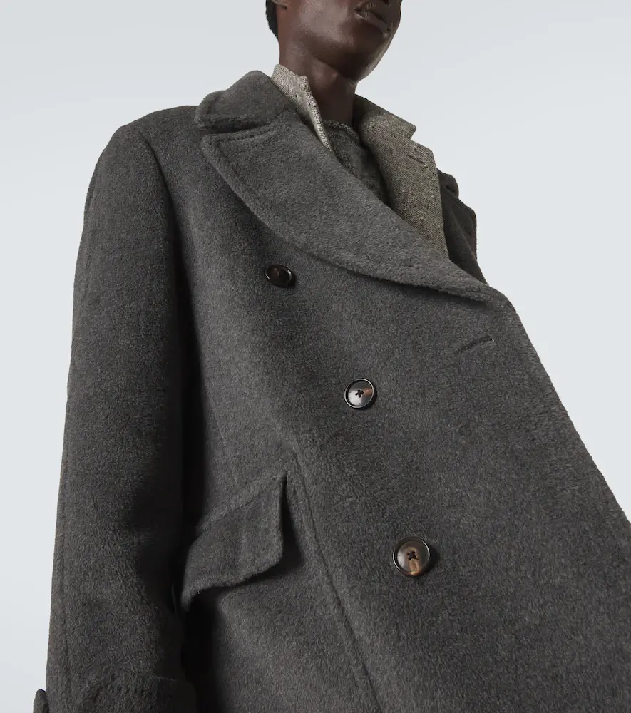 UMIT BENAN Gianni alpaca and wool coat | Thumbnail 2 UMIT BENAN Gianni alpaca and wool coat | Thumbnail 2
