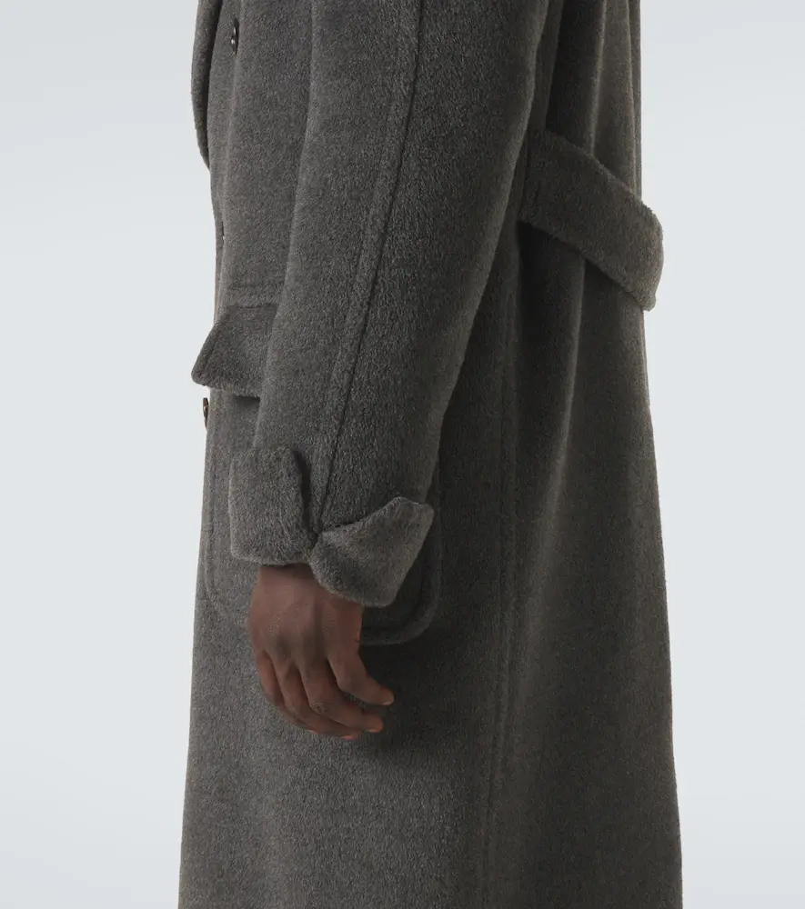 UMIT BENAN Gianni alpaca and wool coat | Thumbnail 3 UMIT BENAN Gianni alpaca and wool coat | Thumbnail 3