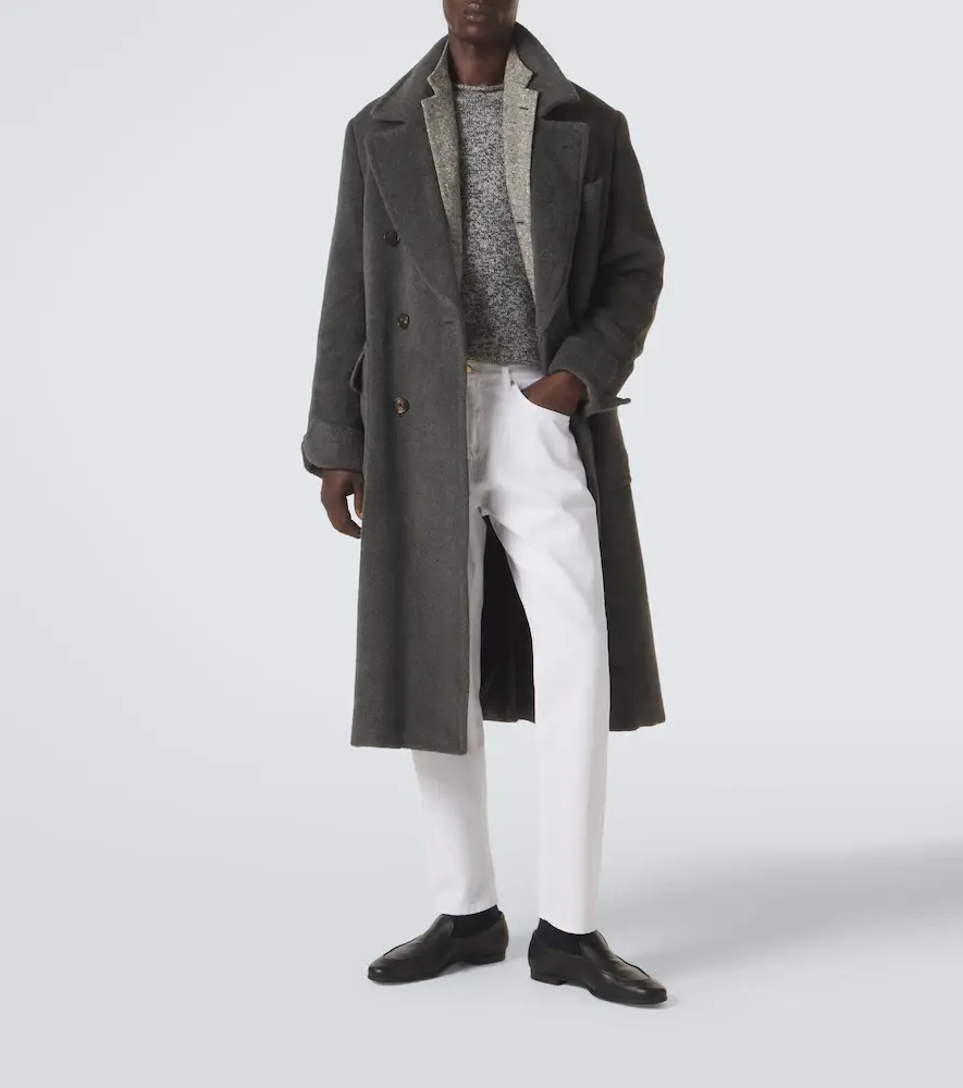 UMIT BENAN Gianni alpaca and wool coat | Thumbnail 4 UMIT BENAN Gianni alpaca and wool coat | Thumbnail 4