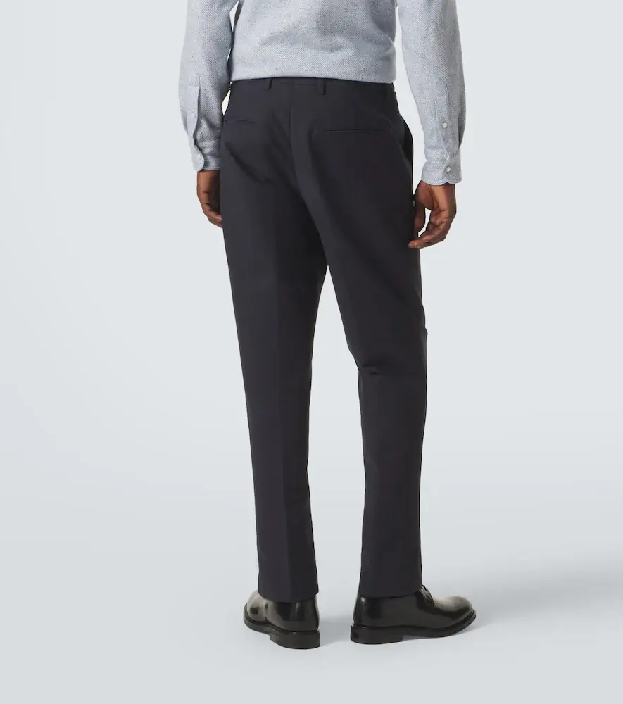 UMIT BENAN Matt cotton-blend straight pants | Thumbnail 5 UMIT BENAN Matt cotton-blend straight pants | Thumbnail 5