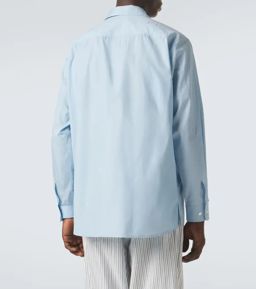 UMIT BENAN Weekend cotton poplin shirt | Thumbnail 4 UMIT BENAN Weekend cotton poplin shirt | Thumbnail 4
